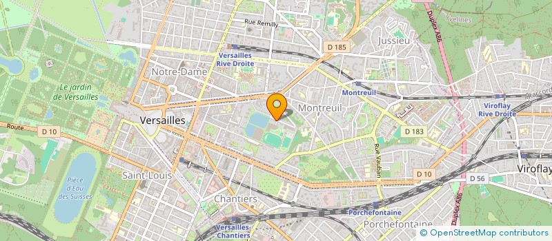 localisation de l'entreprise MATLOOPI CONSEIL ET PARTICIPATIONS à VERSAILLES