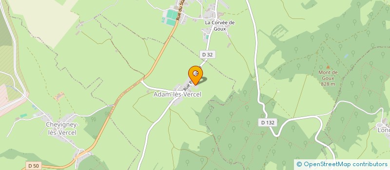 localisation de l'entreprise MATLOU  ADAM-LES-VERCEL