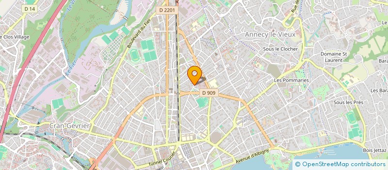 localisation de l'entreprise MATLOU TRADING  ANNECY