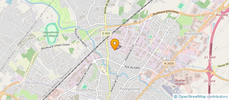 localisation de l'entreprise MATMA  MONTAUBAN