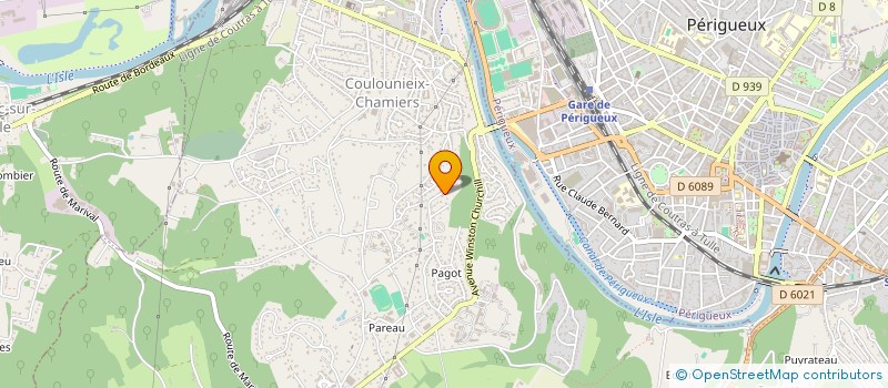 localisation de l'entreprise MATMA HOLDING  COULOUNIEIX-CHAMIERS