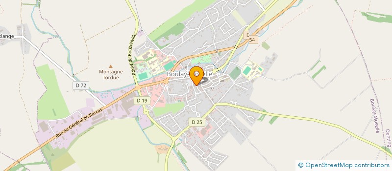 localisation de l'entreprise MATMACO CHRISTAL à EBLANGE