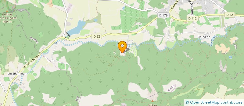 localisation de l'entreprise MATMAN  RUSTREL