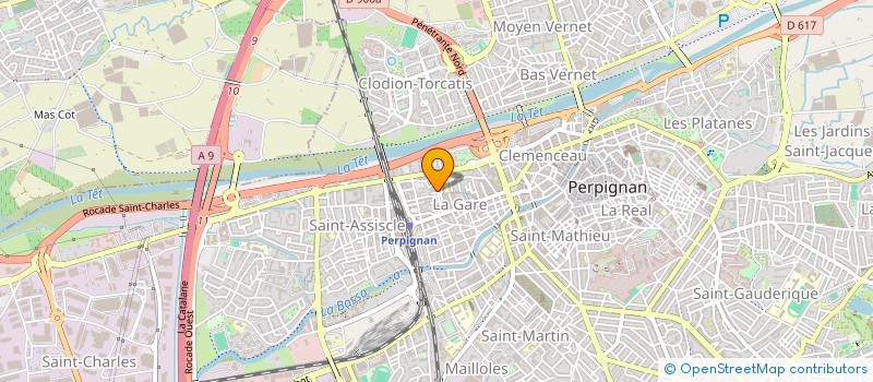 localisation de l'entreprise MATMAN à PERPIGNAN