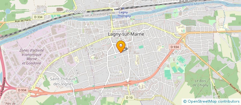 localisation de l'entreprise MATMARAS  LAGNY-SUR-MARNE