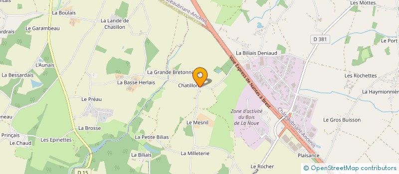 localisation de l'entreprise MATMARELI  CORDEMAIS