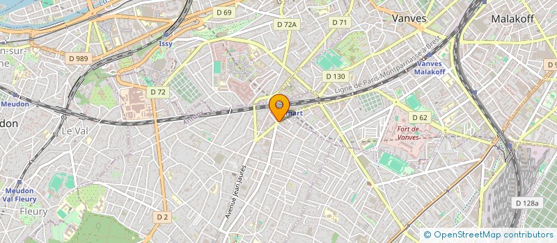 localisation de l'entreprise MATMAX à CLAMART