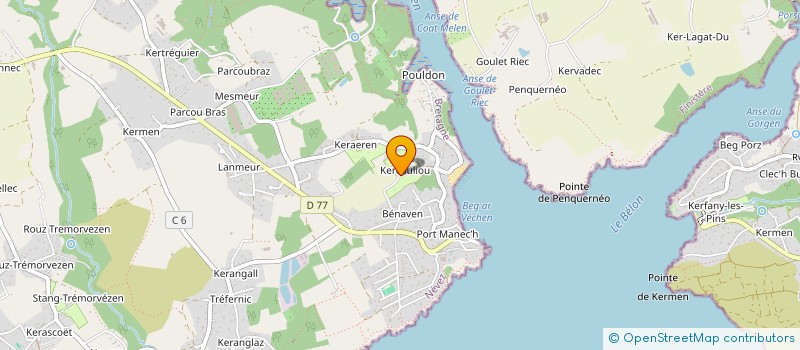 localisation de l'entreprise MATMAX  NEVEZ