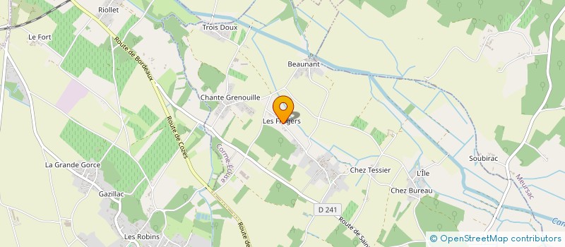 localisation de l'entreprise MATMAY  CORME-ECLUSE