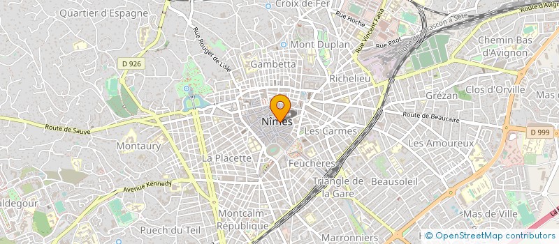 localisation de l'entreprise MATMOZE AND CO à NIMES