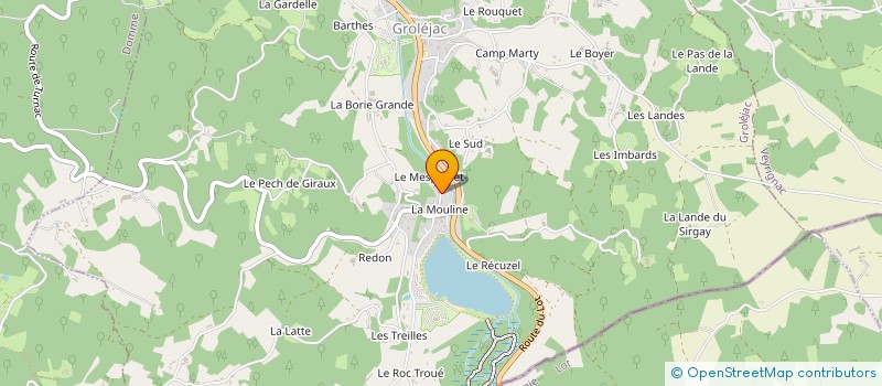 localisation de l'entreprise MATNITRISME  DAGLAN