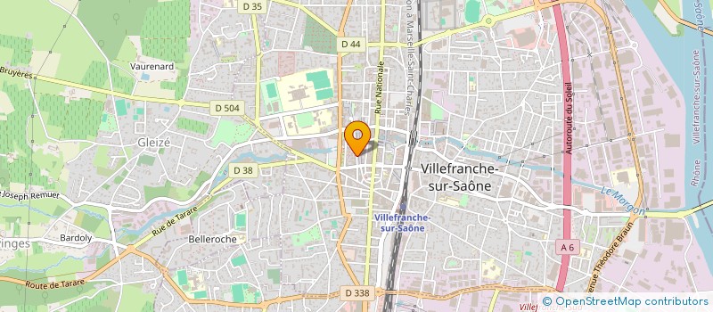 localisation de l'entreprise MATO à VILLEFRANCHE-SUR-SAONE