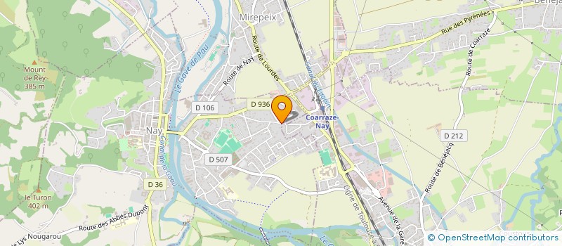 localisation de l'entreprise MATO à NAY