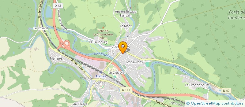 localisation de l'entreprise MATO  ARCHETTES