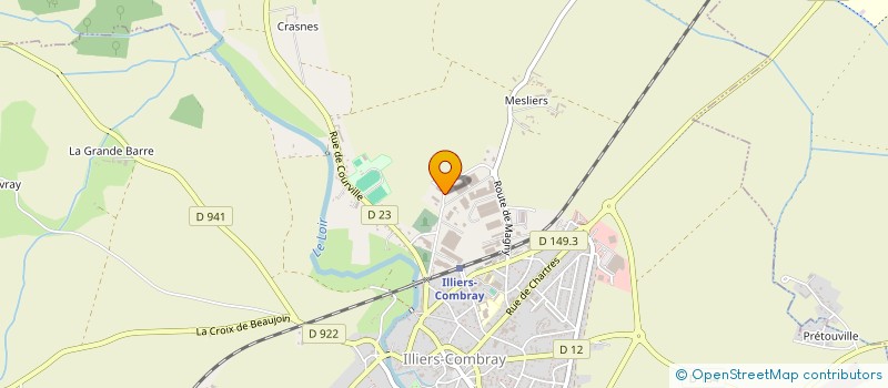 localisation de l'entreprise MATOCEAN à ILLIERS-COMBRAY