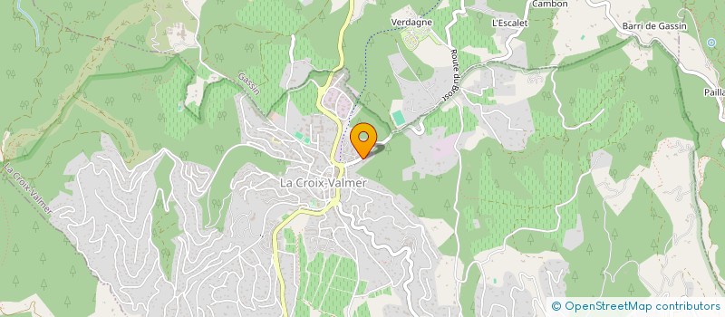 localisation de l'entreprise MATOINE  LA CROIX-VALMER