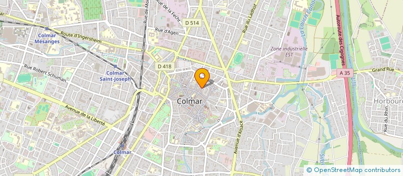 localisation de l'entreprise MATOINE  COLMAR