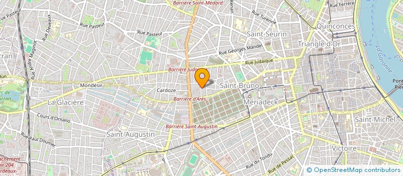 localisation de l'entreprise MATOINETTE  BORDEAUX