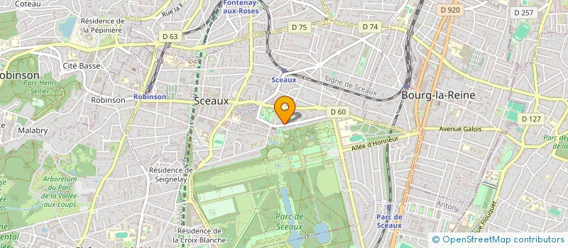 localisation de l'entreprise MATOJACHA à SCEAUX