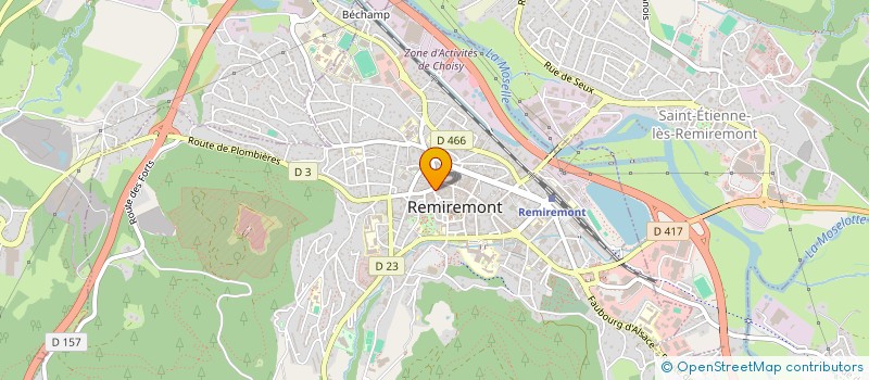 localisation de l'entreprise MATOLIDIO  REMIREMONT