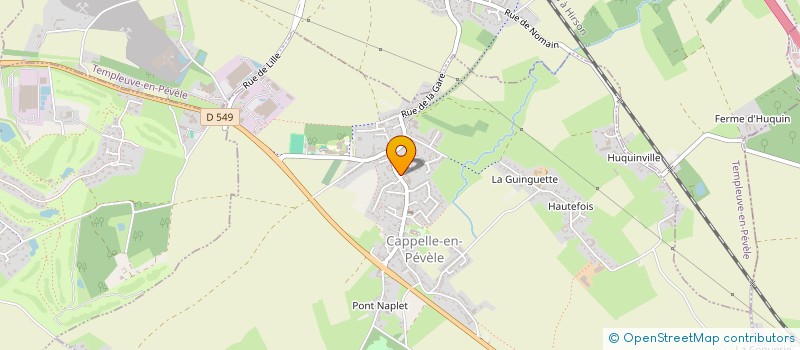 localisation de l'entreprise MATOLO  CAPPELLE-EN-PEVELE