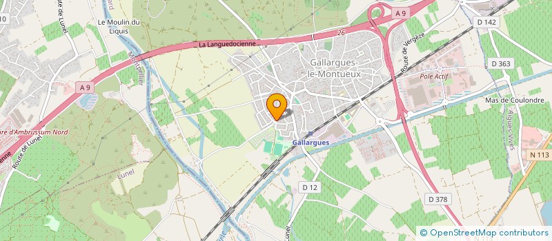 localisation de l'entreprise MATOLO  GALLARGUES-LE-MONTUEUX