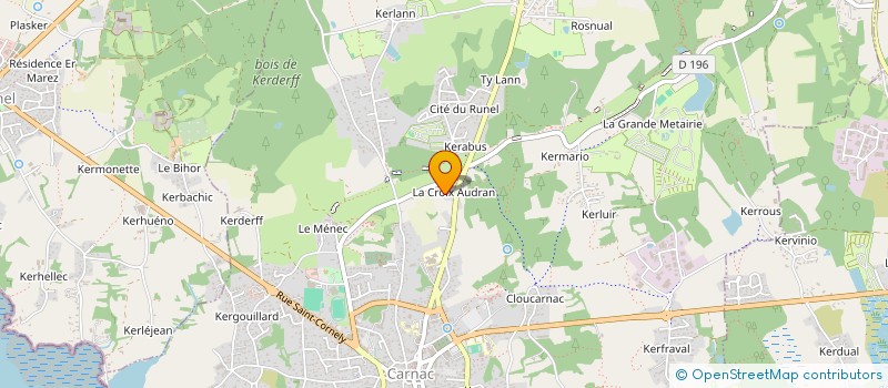 localisation de l'entreprise MATOM  CARNAC