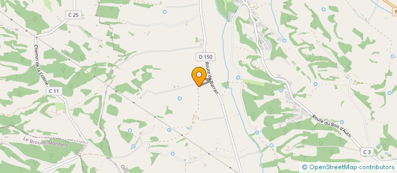 localisation de l'entreprise MATOM  ORDAN-LARROQUE