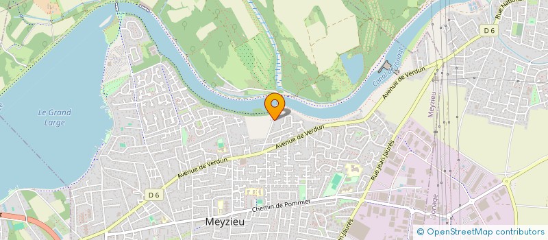 localisation de l'entreprise MATOP  MEYZIEU