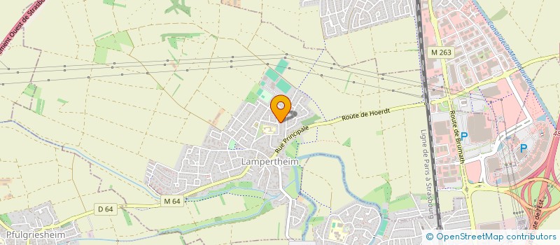 localisation de l'entreprise MATOPIPHI  LAMPERTHEIM