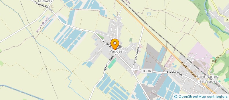 localisation de l'entreprise MATORIA  VAUDES