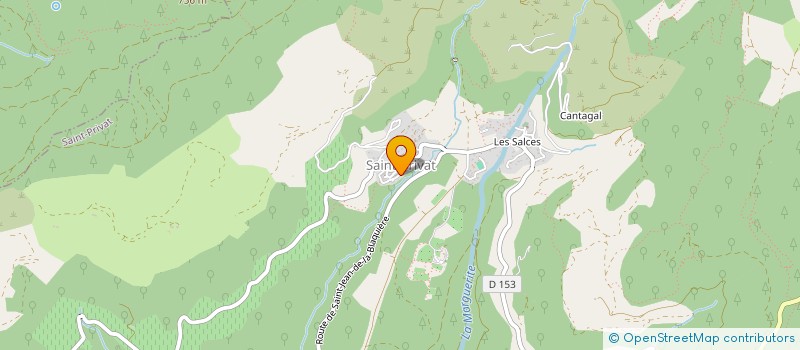 localisation de l'entreprise MATORRAL  SAINT-PRIVAT