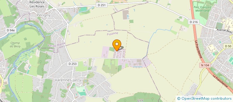 localisation de l'entreprise MATOS  VARENNES-JARCY