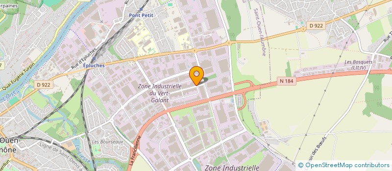 localisation de l'entreprise MATOSE à SAINT-OUEN-L'AUMONE