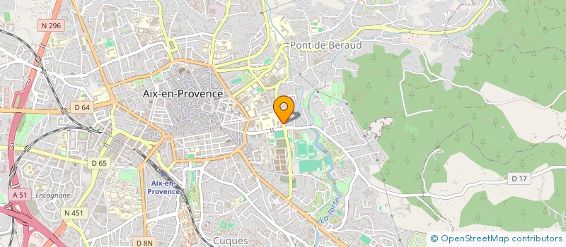 localisation de l'entreprise MATOSYL à AIX EN PROVENCE