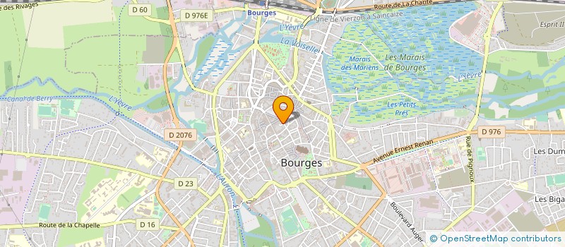 localisation de l'entreprise MATOU PISTOU  BOURGES