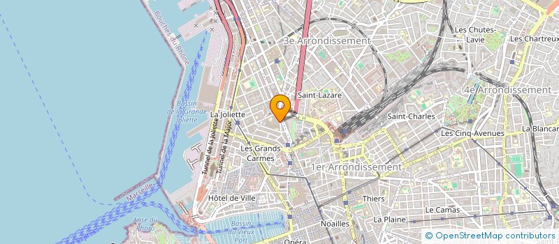 localisation de l'entreprise MATOUG 13 à MARSEILLE