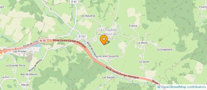 localisation de l'entreprise MATOUR DE CHANT  MATOUR