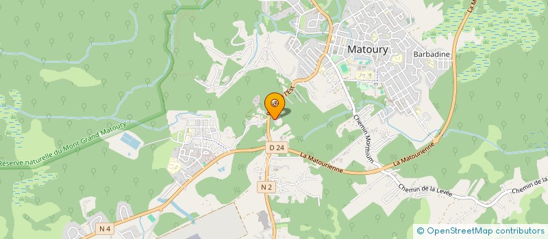 localisation de l'entreprise MATOURY POLYESTER à MATOURY