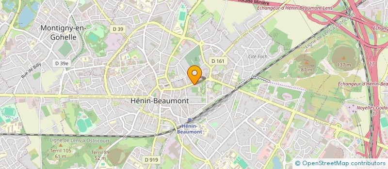 localisation de l'entreprise MATOUVU  HENIN-BEAUMONT