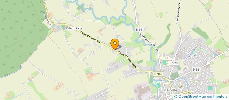 localisation de l'entreprise MATOVERT à MERVILLE