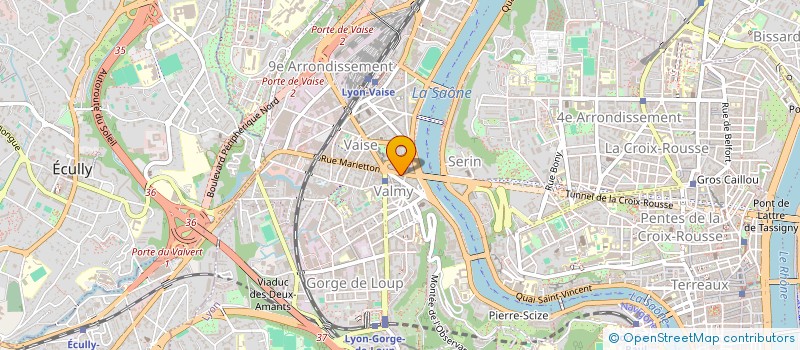 localisation de l'entreprise MATOX  LYON