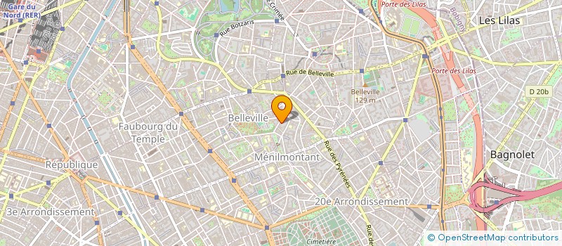 localisation de l'entreprise MATPHI  PARIS