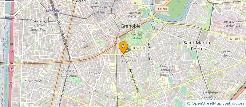 localisation de l'entreprise MATPOL à GRENOBLE