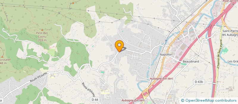 localisation de l'entreprise MATPRO à AUBAGNE