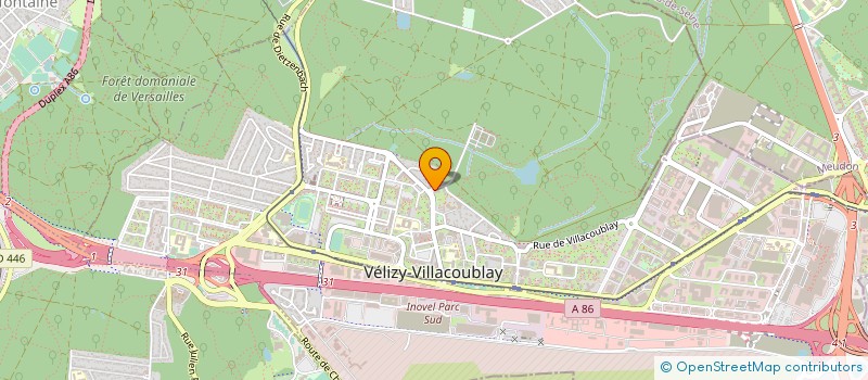 localisation de l'entreprise MATRAFORM à VELIZY-VILLACOUBLAY