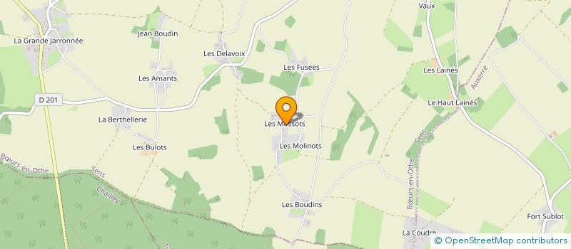 localisation de l'entreprise MATRAMI  BURS-EN-OTHE