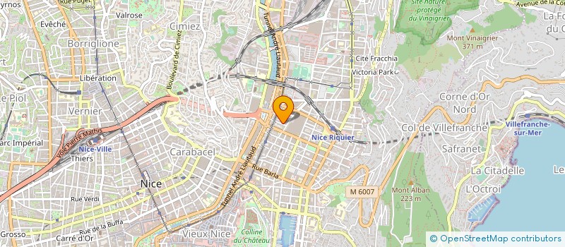localisation de l'entreprise MATRAT INVEST à NICE