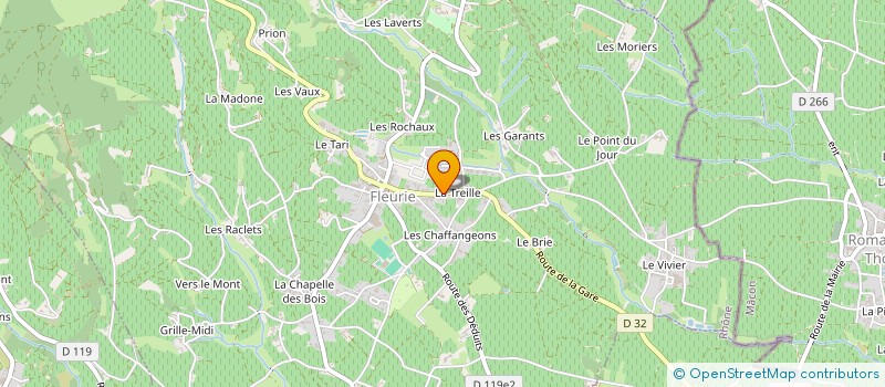 localisation de l'entreprise MATRAY ET FILLES à FLEURIE
