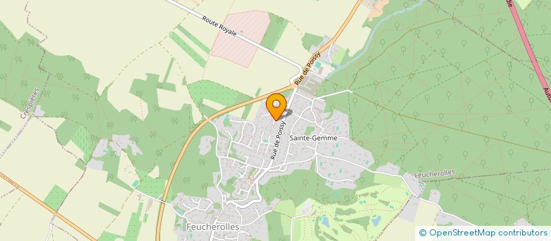 localisation de l'entreprise MATREL  FEUCHEROLLES